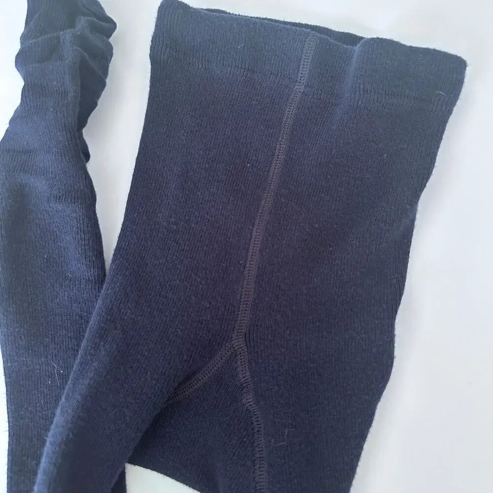 Hanna Andersson Ribbed Footed Tights